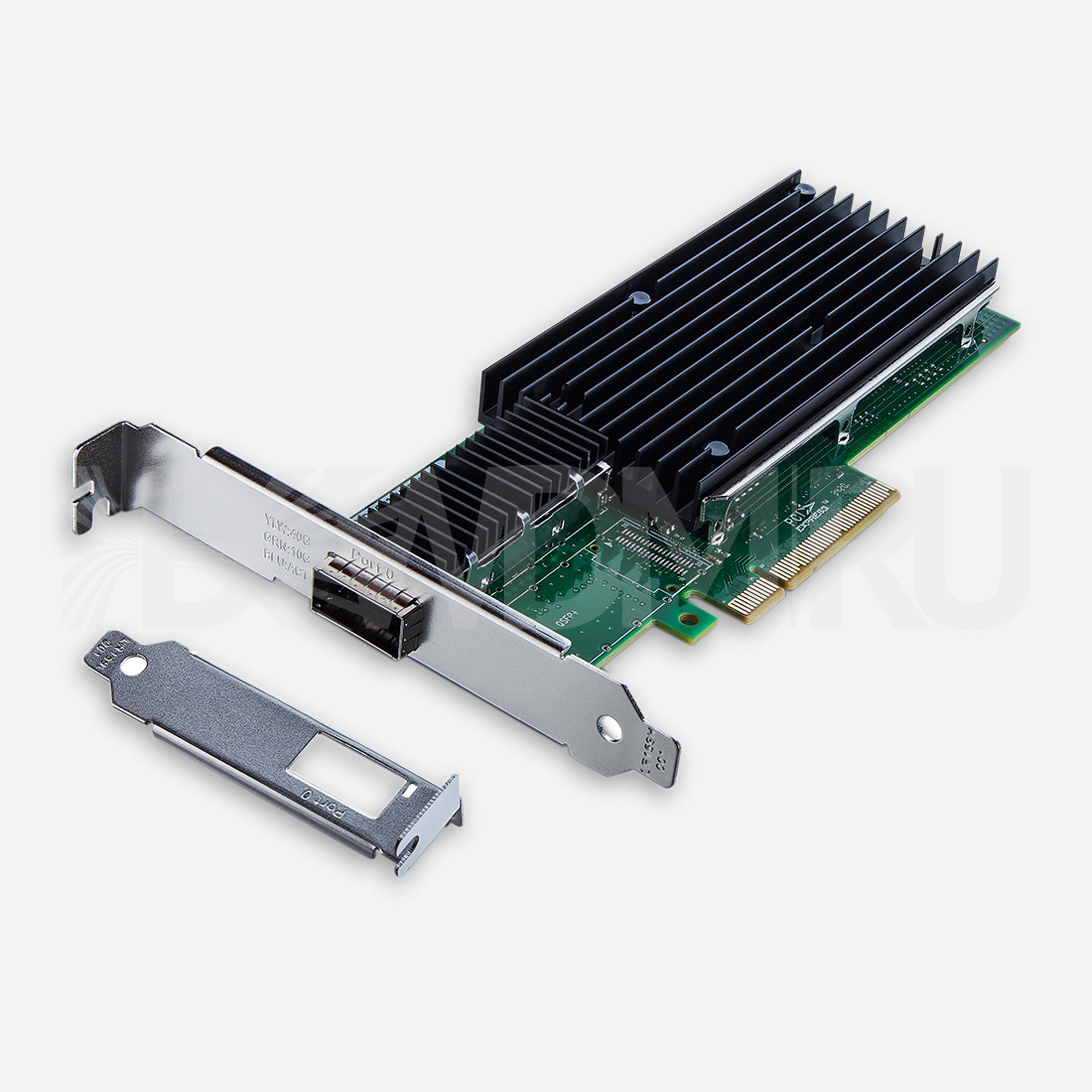 Сетевая карта 40 Gb/s (NIC), 1 порт QSFP, Intel XL710-AM1 Controller, PCIe 3.0 X8 - ДВДМ.РУ (DSO-N-40G1Q-XL710-X30-8)