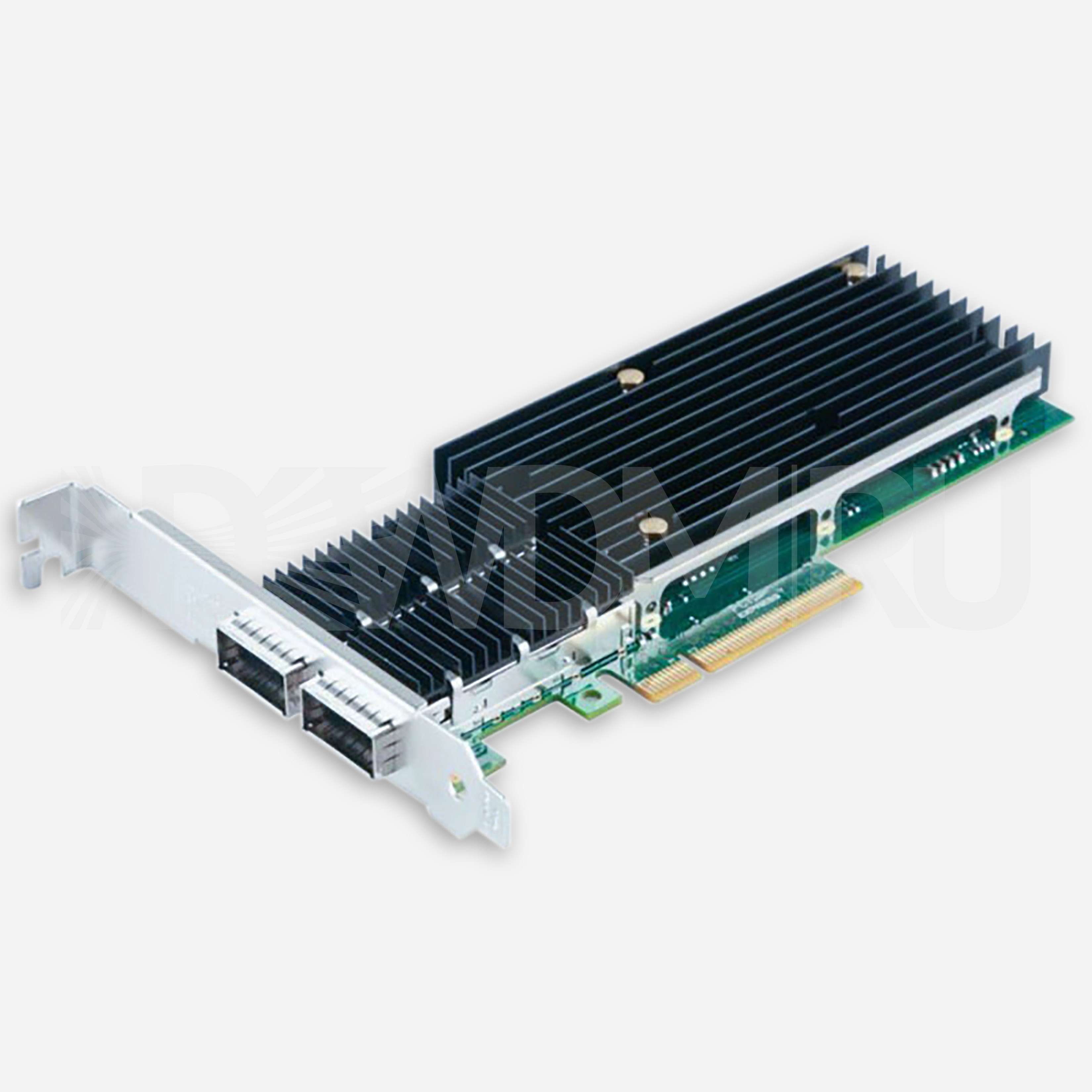 Сетевая карта 40 Gb/s (NIC), 2 порта QSFP, Intel XL710-BM2 Controller, PCIe 3.0 X8 - ДВДМ.РУ (DSO-N-40G2Q-XL710-X30-8)
